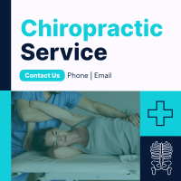 Modern Chiropractic Treatment Instagram Post