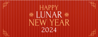 Lunar Year Red Envelope Facebook Cover