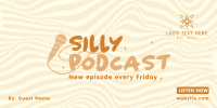 Silly Podcast Twitter Post