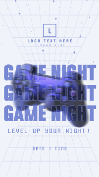 Futuristic Game Night TikTok Video