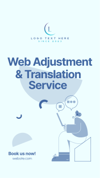 Web Adjustment & Translation Services TikTok Video