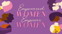 Empowered Women Month Facebook Event Cover