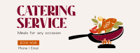 Food Catering Facebook Cover Image Preview