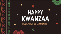 Bright Kwanzaa Zoom Background