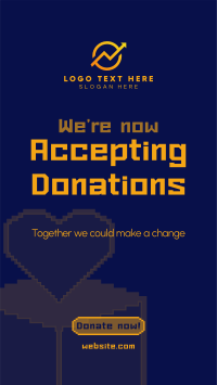 Pixel Donate Now Instagram Story