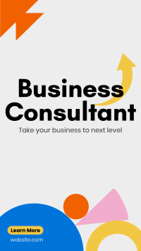General Business Consultant Facebook Story