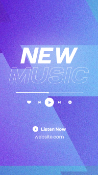 Bright New Music Announcement Facebook Story