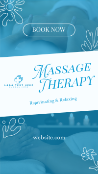 Massage Therapy Instagram Reel Image Preview