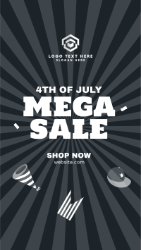 Independence Mega Sale Instagram Reel Image Preview