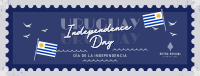 Uruguay Independence Day Facebook Cover Image Preview