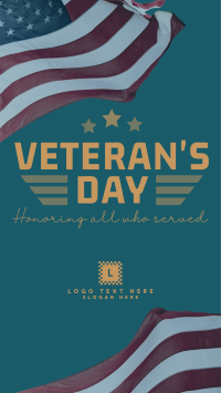 Honor Our Veterans Instagram Reel Image Preview