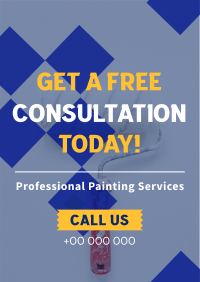 Painting Service Consultation Flyer