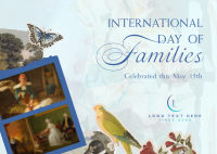 International Day Of Families Postcard example 4