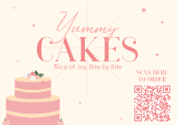 All Cake Promo Postcard