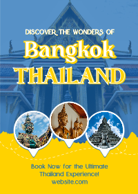 Thailand Travel Tour Poster