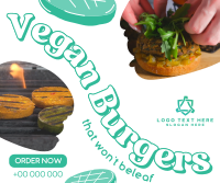 Vegan Burgers Facebook Post