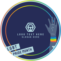 Pride Advocate Instagram Profile Picture