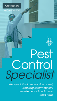 Minimal & Simple Pest Control Facebook Story