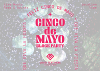 Cinco De Mayo Block Party Postcard