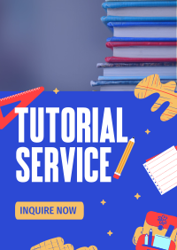 Kiddie Tutorial Service Flyer