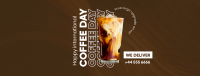 Ice Coffee Day Facebook Cover