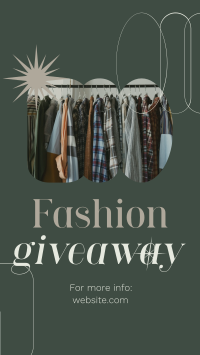 Elegant Fashion Giveaway Instagram Reel Image Preview