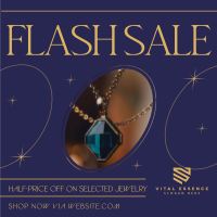 Jewelry Flash Sale Instagram Post