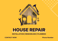 House Repair Company Postcard