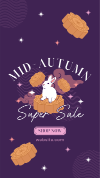 Rabbit on a Mooncake Sale Instagram Reel Design