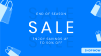 Minimalist End of Season Sale Video