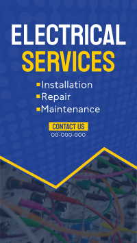 Electrical Service Provider Instagram Story