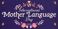 Rustic International Mother Language Day Twitter Post