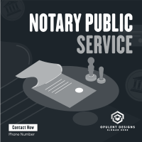 Notary Stamp Instagram Post Image Preview