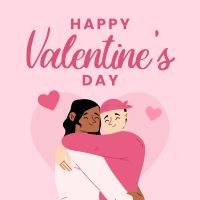 Valentines Couple Linkedin Post Design