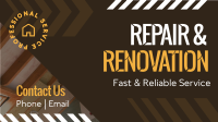 Repair & Renovation Video