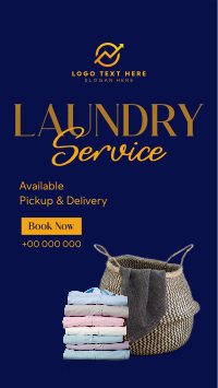 Laundry Delivery Services Facebook Story