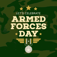 Armed Forces Appreciation Instagram Post