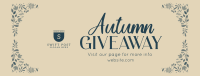 Autumn Giveaway Post Facebook Cover Image Preview