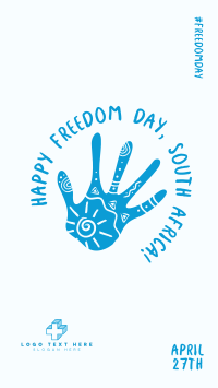 Freedom Day Hand Facebook Story