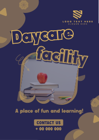 Cute Daycare Facility Flyer