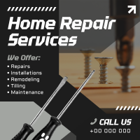 Home Repair Services Instagram Post