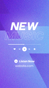 Bright New Music Announcement Instagram Reel Image Preview