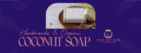 Organic Coconut Soap Facebook Cover Design