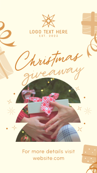 Christmas Giveaway Facebook Story