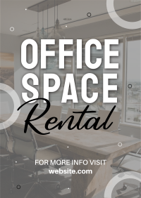 Office Space Rental Poster