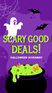 Trick Or Giveaway Instagram Reel Image Preview