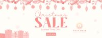 Christmas Gifts Sale Facebook Cover Image Preview