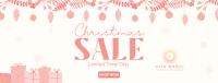 Christmas Gifts Sale Facebook Cover Image Preview