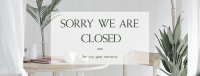 Sorry We Are Closed Facebook Cover