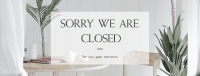 Sorry We Are Closed Facebook Cover Image Preview